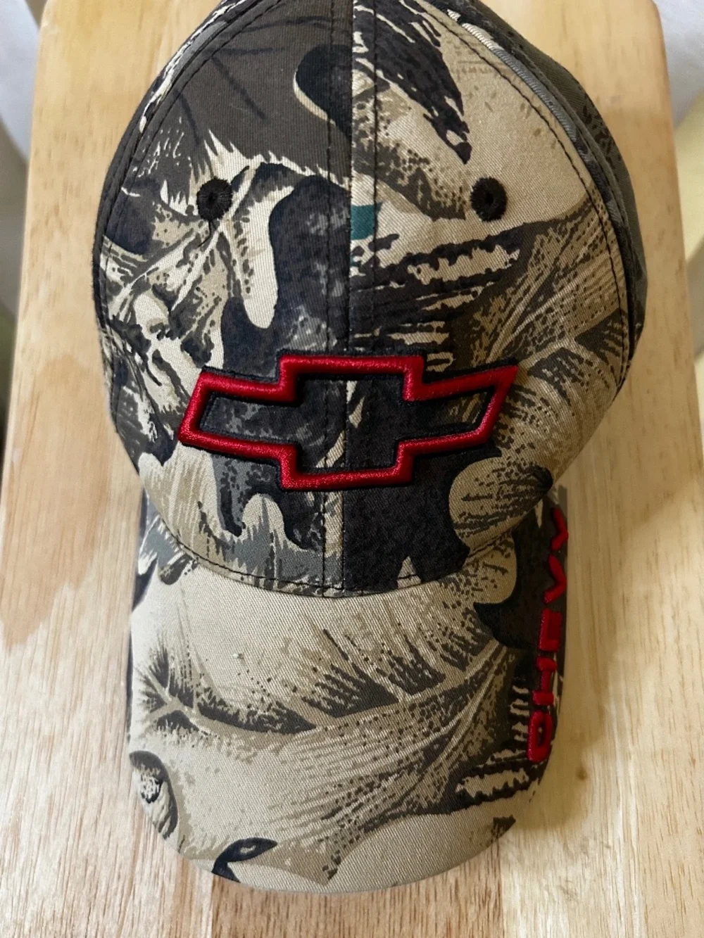 General Motors Chevrolet Camouflage Baseball Cap
